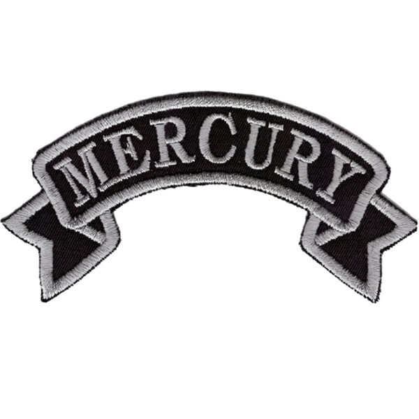 Mercury Broderat Tygmärke