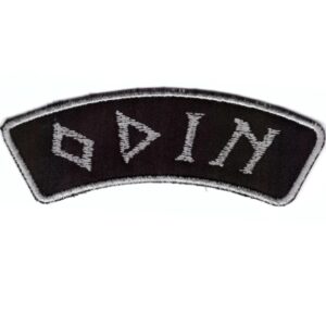 Odin Broderat Tygmärke