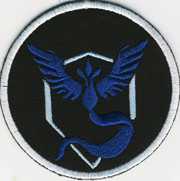 Pokémon Go Team Mystic Broderat Tygmärke