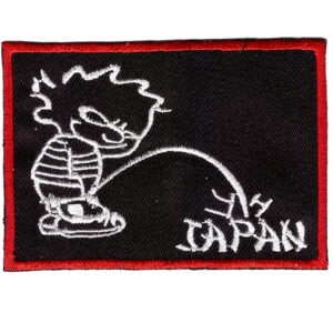 Kalle Japan Broderat Tygmärke