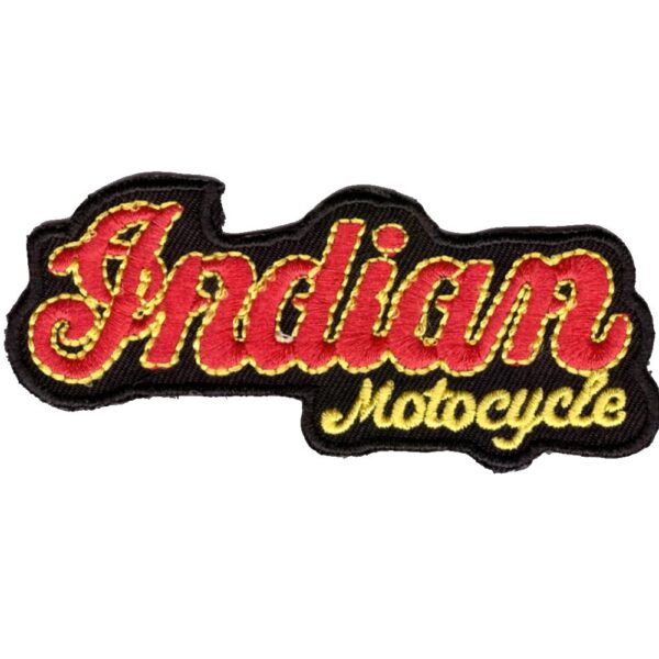 Indian Motocycle Broderat Tygmärke
