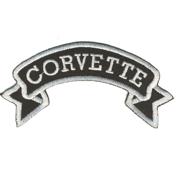 Corvette Broderat Tygmärke
