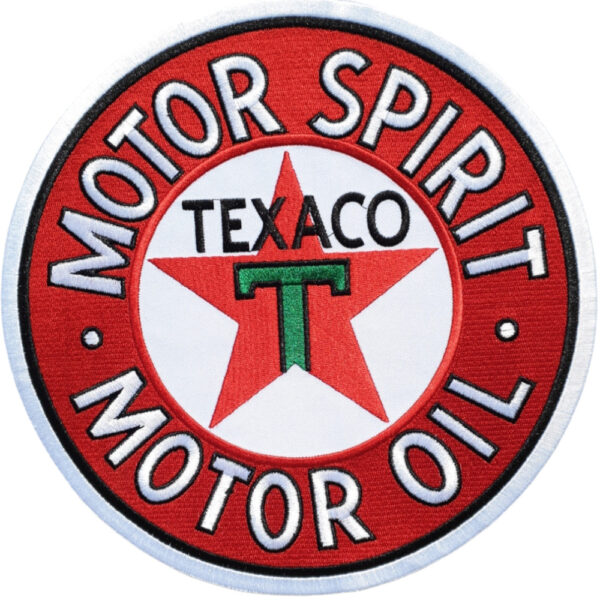 Texaco Broderat Ryggmärke