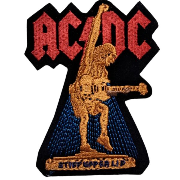 AC/DC Broderat Tygmärke