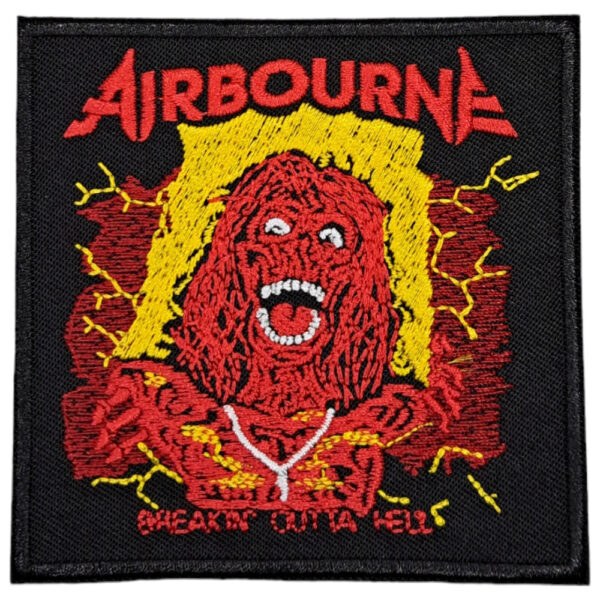 Airbourne Broderat Tygmärke