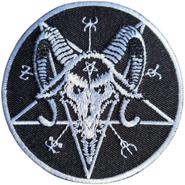 Baphomet Broderat Tygmärke