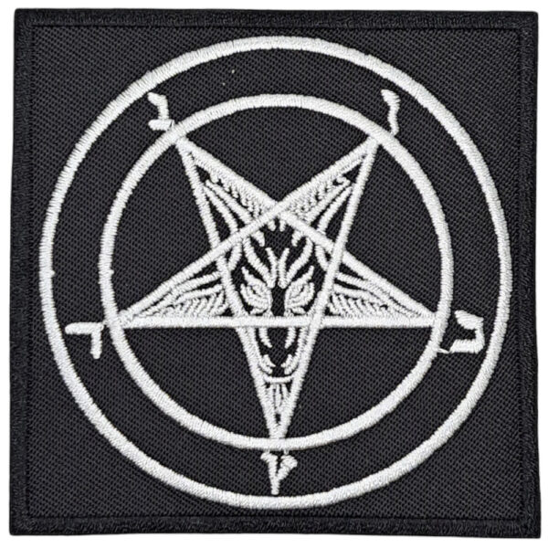 Baphomet Broderat Tygmärke