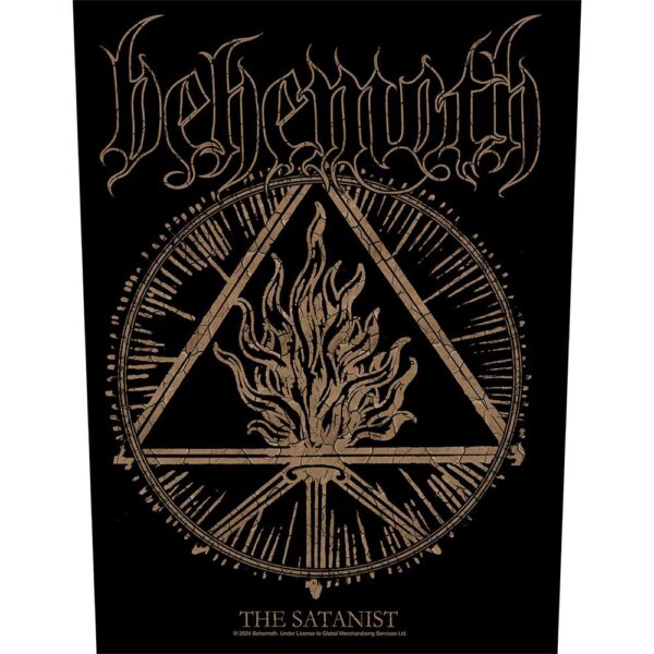Behemoth "The Satanist" Ryggmärke