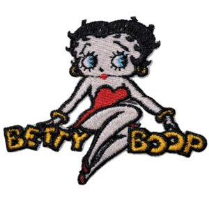 Betty Boop Broderat Tygmärke