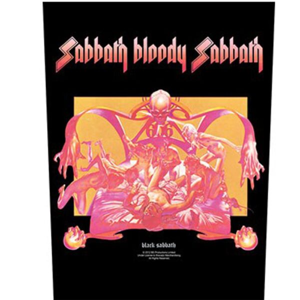 Black Sabbath Ryggmärke