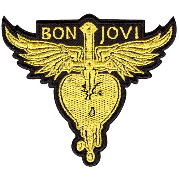 Bon Jovi Broderat Tygmärke