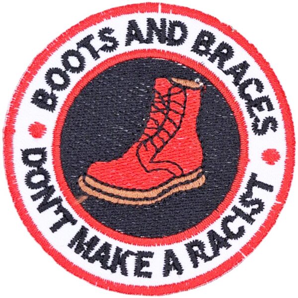 Boots And Braces Broderat Tygmärke