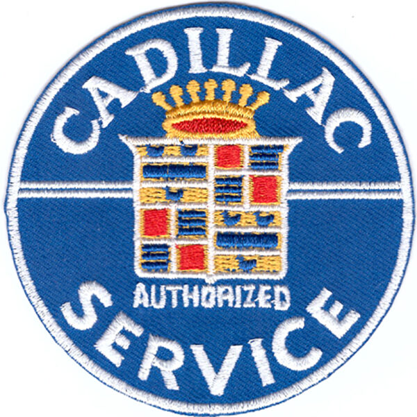 Cadillac Service Broderat Tygmärke