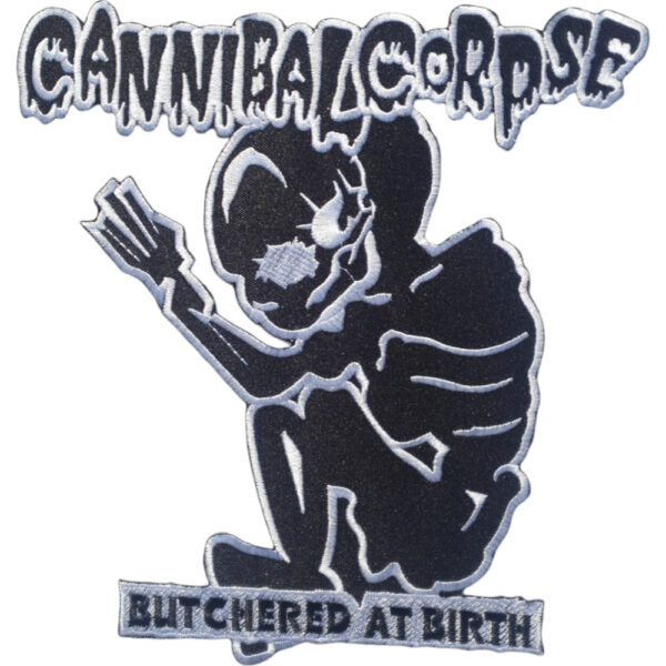 Cannibal Corpse Broderat Ryggmärke