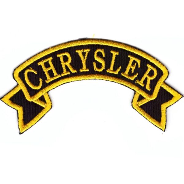 Chrysler Broderat Tygmärke