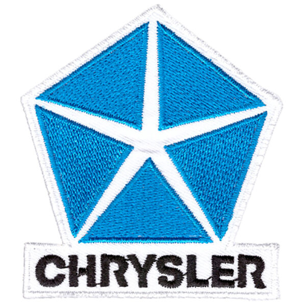 Chrysler Broderat Tygmärke