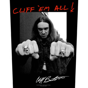 Cliff Burton Ryggmärke