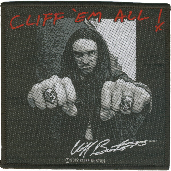 Cliff Burton Tygmärke