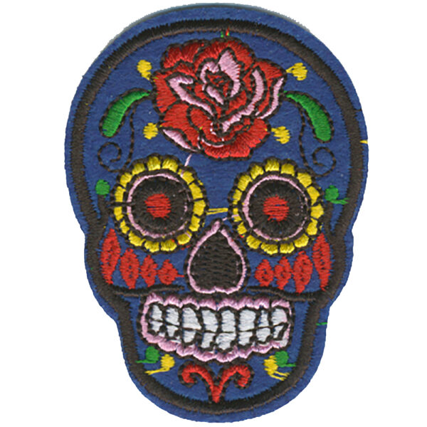 Calavera Broderat Tygmärke