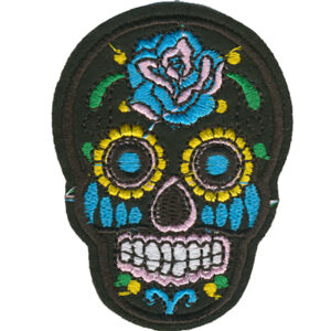 Calavera Broderat Tygmärke