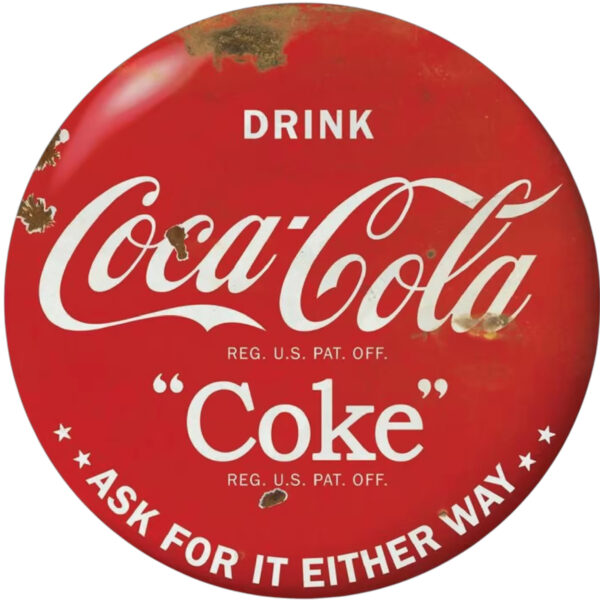 Coca Cola Klistermärke