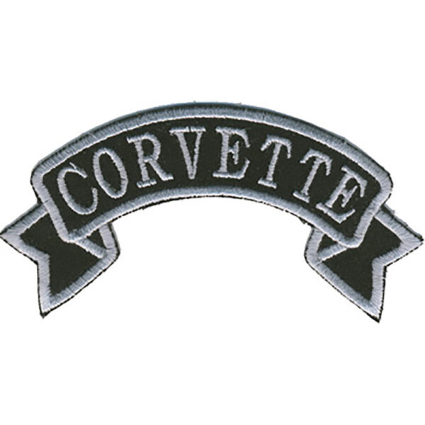 Corvette Broderat Tygmärke