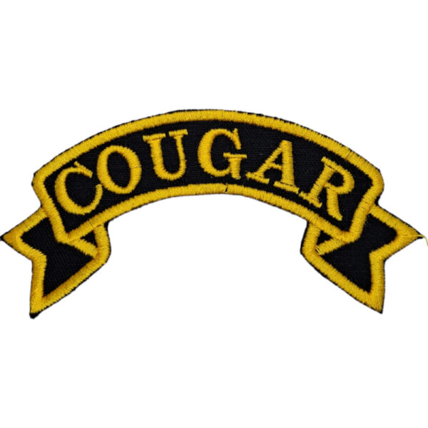 Cougar Broderat Tygmärke