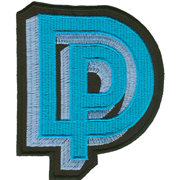 De Purple Broderat Tygmärke