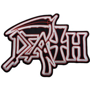Death Broderat Ryggmärke