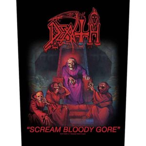 Death "Scream Bloddy Gore" Ryggmärke