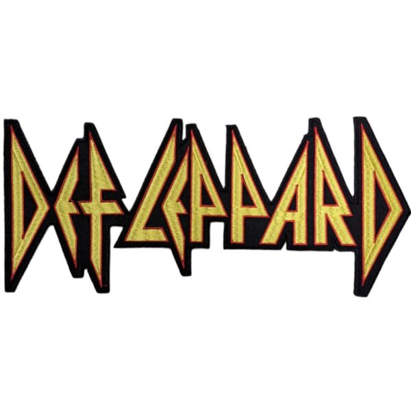 Def Leppard Broderat Ryggmärke