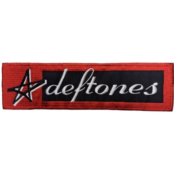 Deftones Broderat Ryggmärke