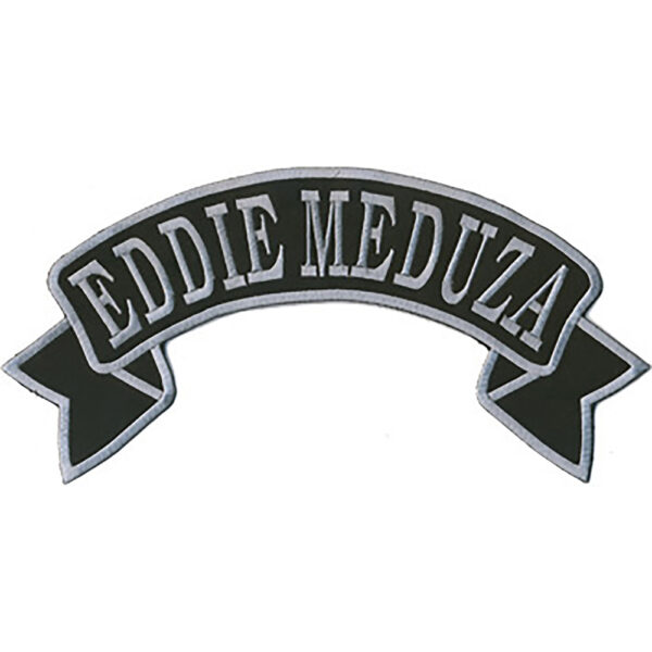 Eddie Meduza Broderat Tygmärke