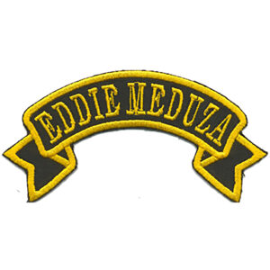 Eddie Meduza Broderat Tygmärke