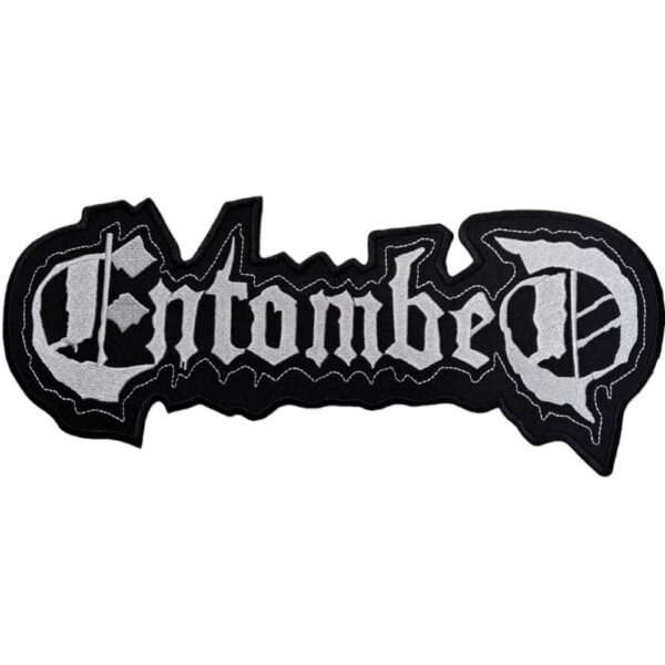 Entombed Broderat Ryggmärke