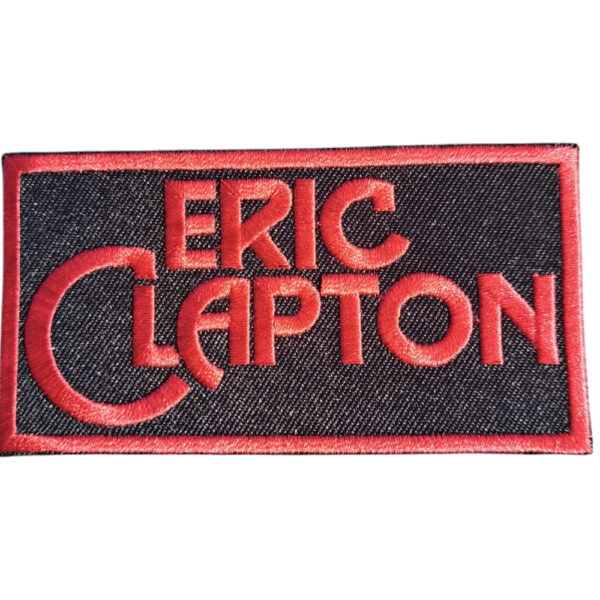 Eric Clepton Broderat Tygmärke