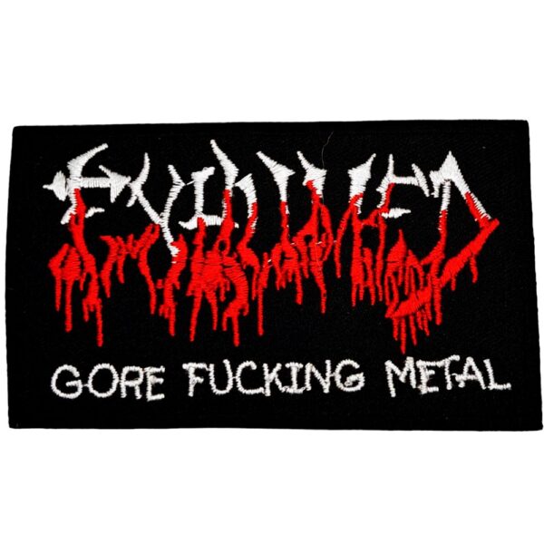 Exhumed Gore Broderat Tygmärke