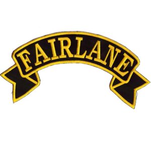 Fairlane Broderat Tygmärke