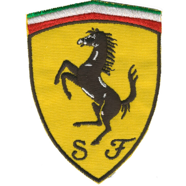 Farrari Broderat Tygmärke