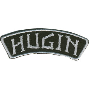 Hugin Broderat Tygmärke