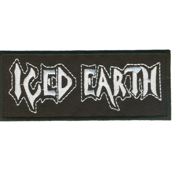 Iced Earth Broderat Tygmärke