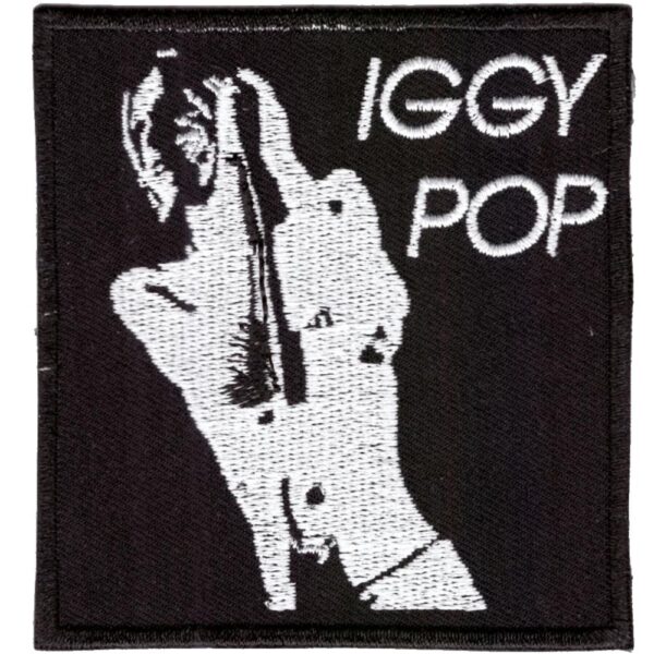 Iggy Pop Broderat Tygmärke