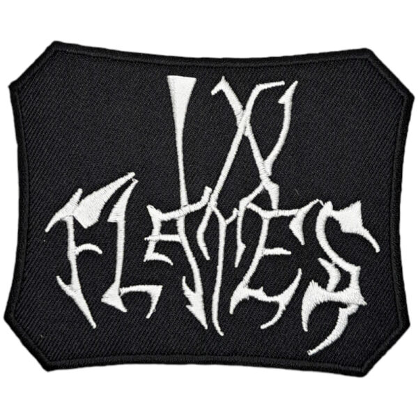 In Flames Broderat Tygmärke