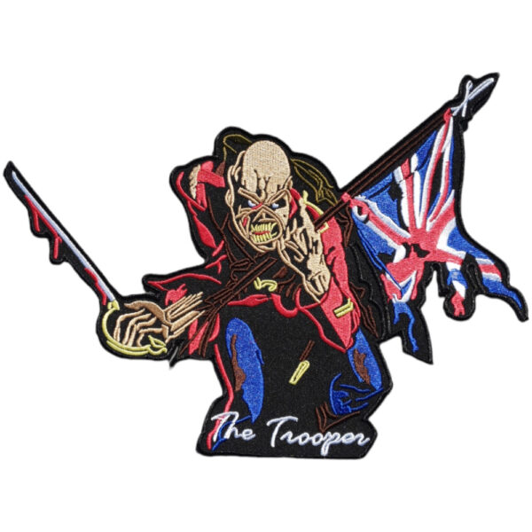 Iron Maiden Broderat Ryggmärke