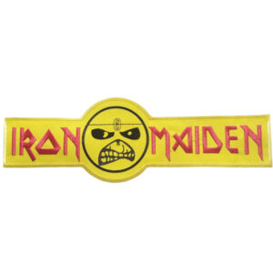 Iron Maiden Broderat Ryggmärke