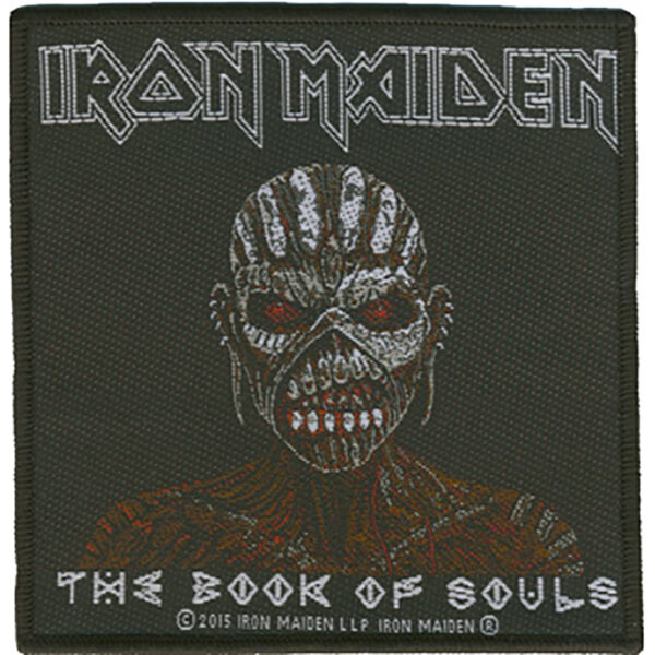 Iron Maiden The Book Of Souls Tygmärke