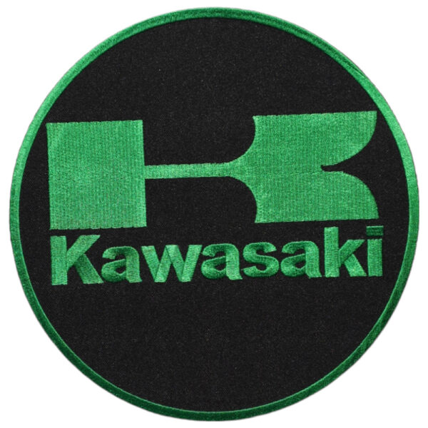 Kawasaki Broderat Ryggmärke