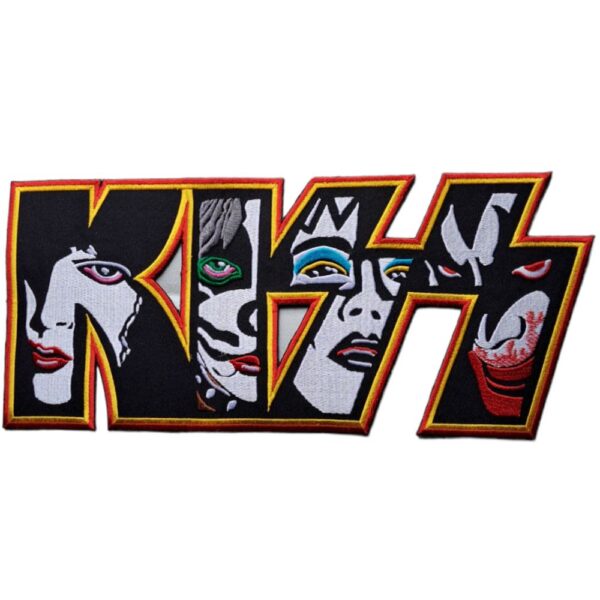 Kiss Broderat Ryggmärke