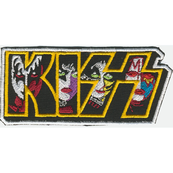 Kiss Broderat Tygmärke