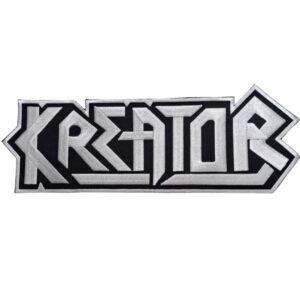 Kreator Broderat Ryggmärke